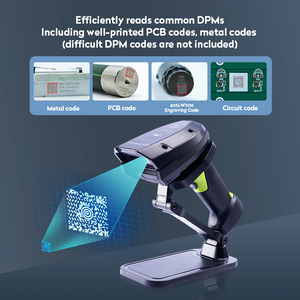 Escáner de código de barras 1D 2D Qr con Bluetooth de alta velocidad de escaneo Industrial, escáner de código de barras inalámbrico Android, IP64, a prueba de agua, a prueba de agua - Product Image 2
