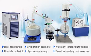 Automatic Short-Path Distillation for Lab <strong>Experiments</strong> Electric Power <strong>Source</strong> with Motor Core Components - Product Image 5