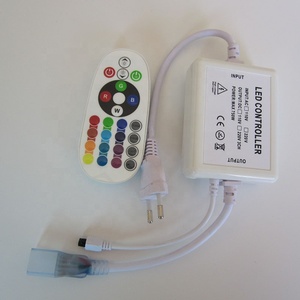 AC 110V 220V 24-Tasten-IR-Fernbedienung RGB-LED-Streifenlicht-Dimmer regler für RGB-LED-Streifen licht