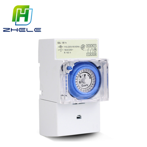 中国製SUL181h機械的な時間スイッチ220v-240v 16アンペア24時間機械式アナログ毎日の時間スイッチdinレール - Product Image 4