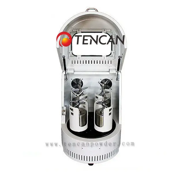 Molino de bolas planetario Vertical ultrafino de diseño más nuevo de China Tencan 2021 para uso en guantera, mini molinillo de muestras de laboratorio