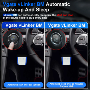 Vgate VLinker BM ELM327 Wifi for Bluetooth 4.0 Bimmercode Auto <strong>Scan</strong> <strong>Tool</strong> OBD2 OBD 2 Car Diagnostic Scanner Version 1.5 V1.5