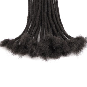 Engin hayaller rastas İnsan loc uzantıları yumuşak locs dread kilit saç uzatma yapay dreadmen erkekler için - Product Image 1