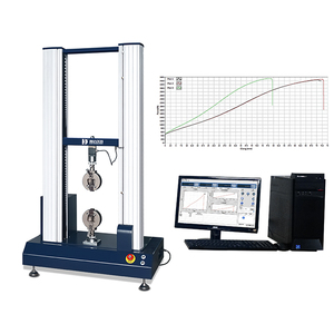 Máquina de prueba de tracción de cuero Máquina de prueba universal de mesa de laboratorio Precio UTM - Product Image 1