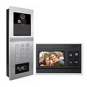 Interphone vidéo numérique filaire personnalisé par le fabricant, système d'interphone réseau pour appartement, moniteur intérieur 7 pouces - Product Image 4