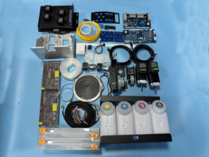 Photo Machine Assembly Complete Electronic Accessories Included Hoson Mainboard V2.75.11 for Espon I1600 4H Print Head - Product Image 5