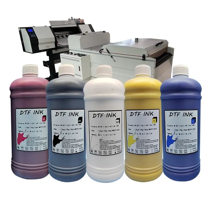 Filme da impressora dtf, impressão têxtil branca de alta qualidade, pet a3 dtf tinta para epson l1800 1390 4720 i3200 dx5 dx6