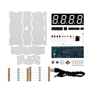 KIT fai da te orologio elettronico Kit microcontrollore a LED orologio digitale tempo controllo della luce termometro della temperatura - Product Image 6