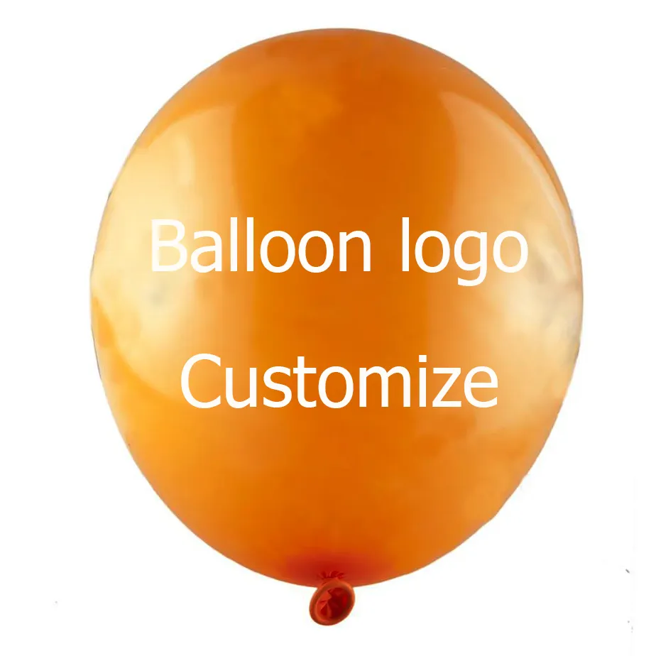 Promotion Customize Round Helium Balloons 10" 12" 18" 36" Design Printing Custom Balloons Logo Latex Balloon Hot Sale Products