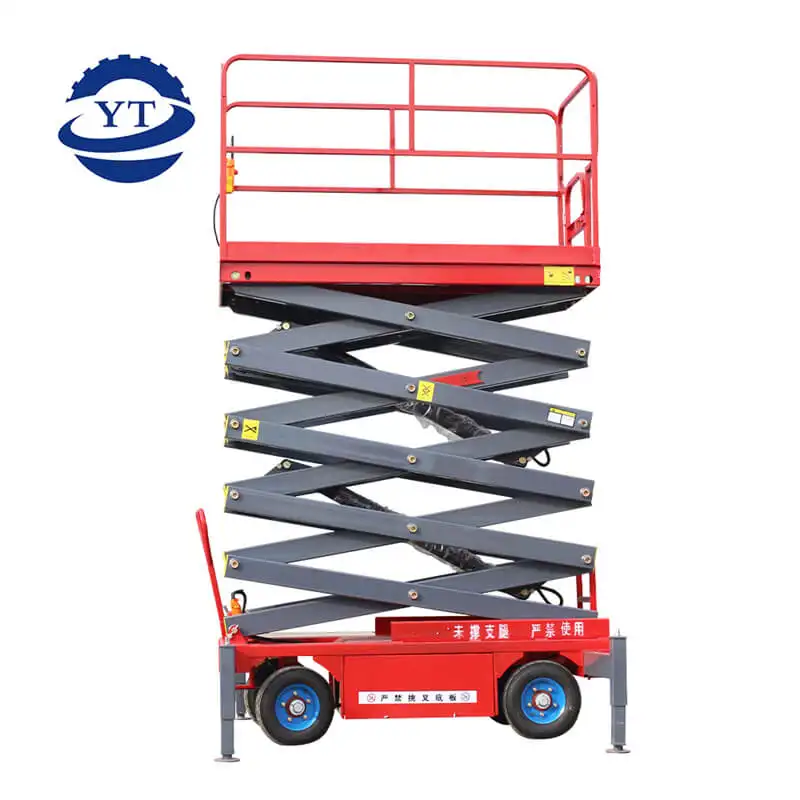 Factory Direct Supply 4-16m Hydraulic Mobile Scissor Lift Electric Scissor Lift Of Vertical Lifting Work Platform