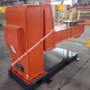 2-axis L-type Servo Positioner Controlled by <strong>Robot</strong> for Batch Welding of Metal Parts - Product Image 4