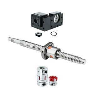 HLTNC sekrup bola CNC ulir tangan kiri presisi tinggi SFU 2005 dengan flens mur bola tunggal untuk sekrup bola modul pemandu linier CNC - Product Image 5