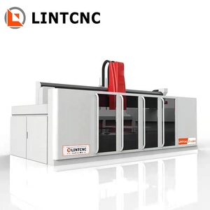 LT-3015 de maquinaria de piedra multifuncional, enrutador Cnc de 5 ejes, sierra de puente, granito, mármol, máquina de corte de piedra con fresado - Product Image 2