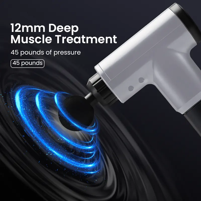 2024 Hoge Kwaliteit Professionele Pistool Massager Groothandel Elektrische Percussie Massage Fascial Gun