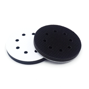 5inch 8 lỗ móc và vòng lặp miếng bọt biển giao diện mềm <span class=keywords><strong>pad</strong></span> để đánh bóng Mài công cụ điện phụ kiện - Product Image 1