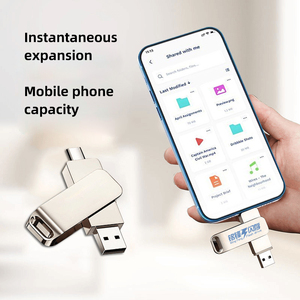 USB 3.2 toplu Flash sürücüler toptan Memory Stick 8GB 16GB 32GB 64GB 2 in 1 tip C Flash sürücü Mini Usb C sopa - Product Image 2
