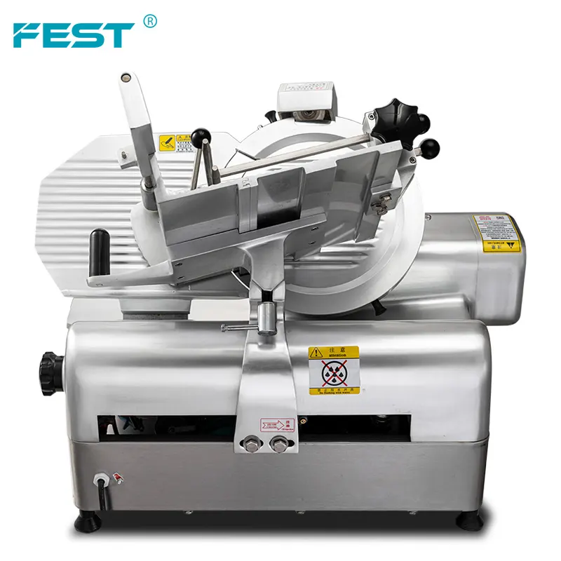 FEST冷凍ミートスライサーステンレス鋼自動マトンロールスライサー13インチミートスライサー