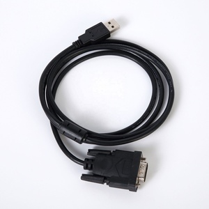 定制原始设备制造商黑色USB2.0至RS232电缆DB9串行电缆USB至DB9适配器电缆 - Product Image 5