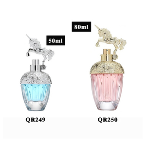 Nhà Máy Tùy Chỉnh Độc Đáo Unicorn Đồng Hồ Hình Dạng Nước Hoa Chai Thủy Tinh Thiết Kế 30Ml 50Ml 80Ml 100Ml Hương Thơm Nước Hoa Chai Với Cap - Product Image 2