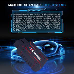 <strong>2025</strong> KONNWEI MAXOBD Bluetooth Full System Car Scanner OBD2 Engine ABS SAS <strong>Code</strong> Reader - Product Image 5