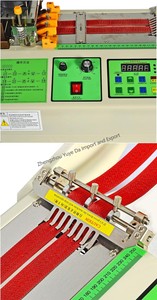 Cortadora de tela controlada por computadora de alta velocidad Cortadora de cinta automática Cortadora de correas en caliente - Product Image 6