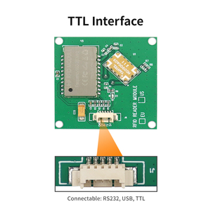 UHF RFID modülü PCB sıcaklık pasif RFID etiketi okuyucu Arduino ahududu Pi ESP32 RFID UHF modülü ile uyumlu entegre