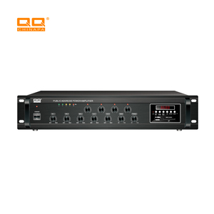 QQCHINAPA LPA-60F 60watt 100V ve 4-16ohms çıkışı kamu amplifikatör FM USB MMC Bluetooth uzaktan kumanda - Product Image 2