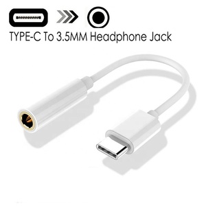适用于安卓手机的xpup Hifi USB C型至3.5毫米音频插孔辅助耳机适配器转换器C型音频适配器 - Product Image 2