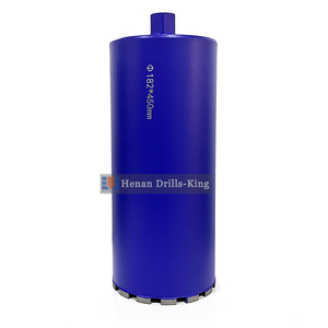Nuevas brocas de núcleo de diamante húmedo para broca de núcleo de hormigón armado con segmentos soldados con láser, vida útil más larga y rápida - Product Image 1