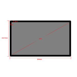 2023 Nuevo diseño pantallas LCD 15 15,6 pulgadas Android Tablet PC señalización digital pantalla táctil capacitiva interactiva - Product Image 3