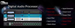 Sistema de sonido Digital DSP monitor procesador - Product Image 2