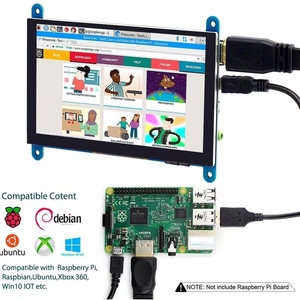 <strong>7</strong> Inch Touch Screen <strong>LCD</strong> Monitor High Precision High Stability Capacitive Touch 5 Touch Points for Mini Smart Home Control - Product Image 4