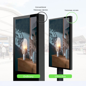 Wasserdichtes 4K-Touchscreen-<span class=keywords><strong>LCD</strong></span>-<span class=keywords><strong>Display</strong></span> mit 4K-Auflösung für Drive-Thru-Restaurants 3000Nits Digital Signage-Werbung