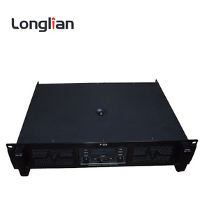 Two Channel Professional Power <strong>Amplifier</strong> 350 W <strong>Input</strong> Voltage 228V Sound System