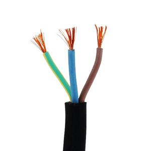 Çok telli RVV 2 3 4 5 çekirdekli elektrikli tel kablo XLPE izolasyonlu 0.75-6mm alçak gerilim bakır kablo - Product Image 3