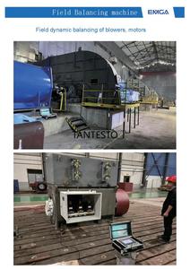 Máy tiện AM-8801R tốc độ cao trục chính quạt cánh Quạt di động cân bằng động quay một mặt nguồn rung hai mặt - Product Image 6