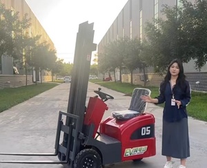 小型电动搬运叉车0.5吨1.5吨2.5吨小型三轮四轮操作是简单的电动叉车 - Product Image 4