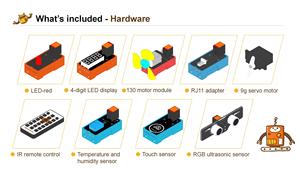 ホーム発明者8 RJ11センサー拡張ロボティクスキットSTEAMカリキュラム教育用STEAMキット - Product Image 4