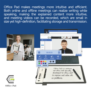 Plug-and-Play Office Pad USB-C Schnitts telle für Laptop Desktop Office Pad System 1920x1080 Auflösung Reduzierung der Kommunikation kosten - Product Image 6