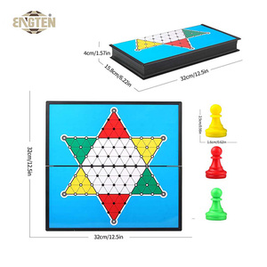 סינית מגנטית דמקה שחמט לוח משחק ילדים צעצועים מתנה