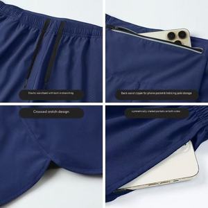 A81 mùa hè Nhanh chóng làm khô thoáng khí của nam giới hoạt động đáy quần short ngoài trời xuyên quốc gia tập thể dục theo dõi lĩnh vực đào tạo thể thao chạy - Product Image 5