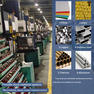 Tùy chỉnh chính xác dịch vụ gia công CNC cho máy móc công nghiệp bộ phận kim loại khoan chuốt nhôm cao cấp thép không gỉ - Product Image 5