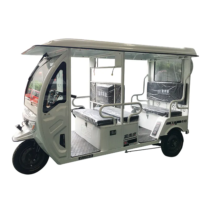 Заводской поставщик Tuk Auto e рикша, пассажирский погрузчик, электрический рикша