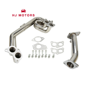 2008-2014 Subaru Impreza WRX/ STi GE/GH/GR/GV 2.0L/ 2.5L EJ20/25 egzoz manifoldu Turbo için egzoz başlıkları - Product Image 6