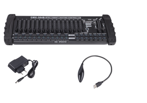 DMX384 Moving Light Control DJ Lighting <strong>Controller</strong> <strong>DMX</strong> Console Stage Control for Event Party Show DJ Disco Club