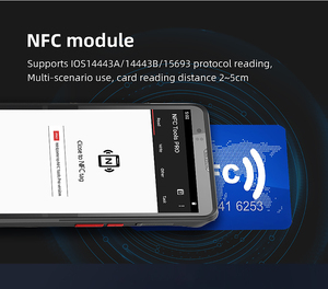 Recolector DE DATOS SDK gratuito Android 12 GMS Bluetooth NFC GPS OTG lector de código QR 2D de mano resistente escáner de código de barras Industrial PDA