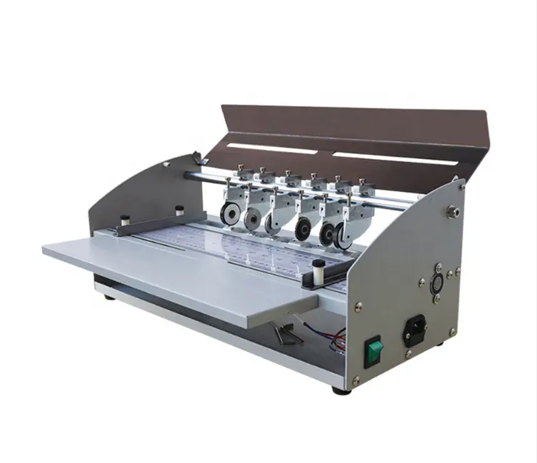 Máquina de corte de papel elétrica multifunção, máquina de corte de papel elétrico H-500, máquina de perfuração de papel