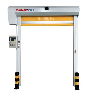 Hareket sensörü ile hızlı ve verimli otomatik yüksek hızlı Servo sistemi <span class=keywords><strong>PVC</strong></span> hızlı silindir kapı hızlı kapı