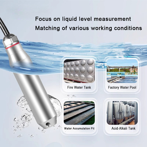 Transmisor sumergible de salida IP68 RS485 0-5m instrumentos de medición de nivel Industrial Sonda de Sensor de indicador de nivel de tanque de agua - Product Image 4