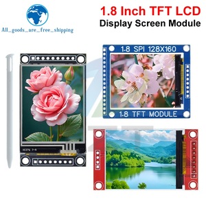1,8-Zoll-TFT-Anzeigemodul LCD-Bildschirm modul mit Touch SPI Serial 51 Treiber 4 IO ST7735S Treiber auflösung 128*160 Für Arduino